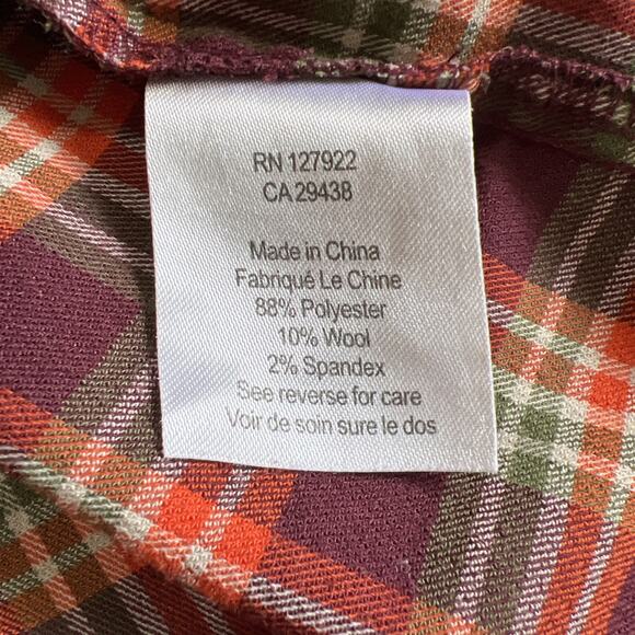 Mountain Khakis Shirt Mens Large Plaid Button Up Western Lodgecore Grunge Rodeo - Picture 7 of 11